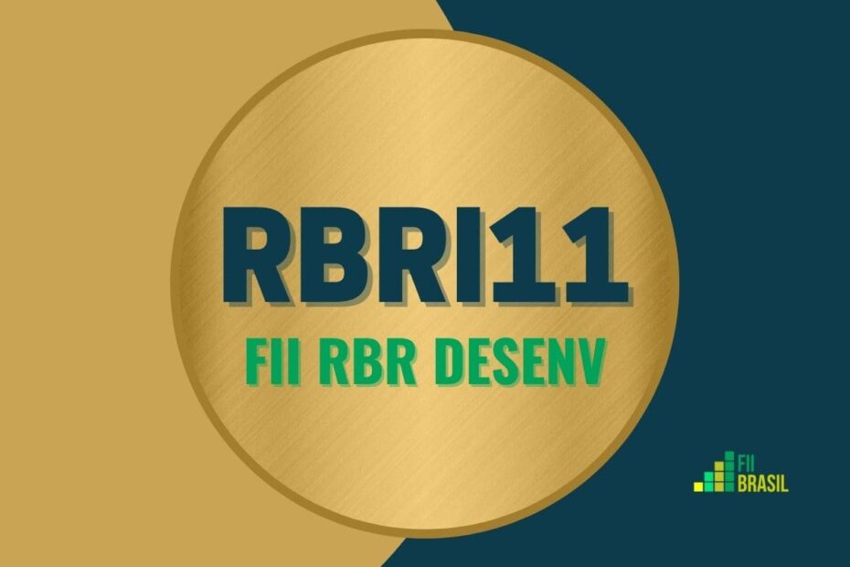 RBRI11: FII FII RBR DESENV administrador BTG Pactual