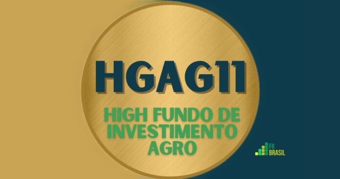 HGAG11: FII High Fundo de Investimento Agro administrador VORTX DISTRIBUIDORA DE TITULOS E VALORES MOBILIARIOS LTDA.